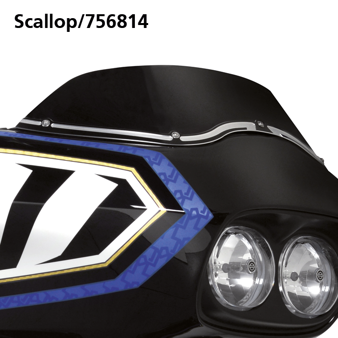 PERFORMANCE MACHINE WINDSHIELD TRIMS Secondary image