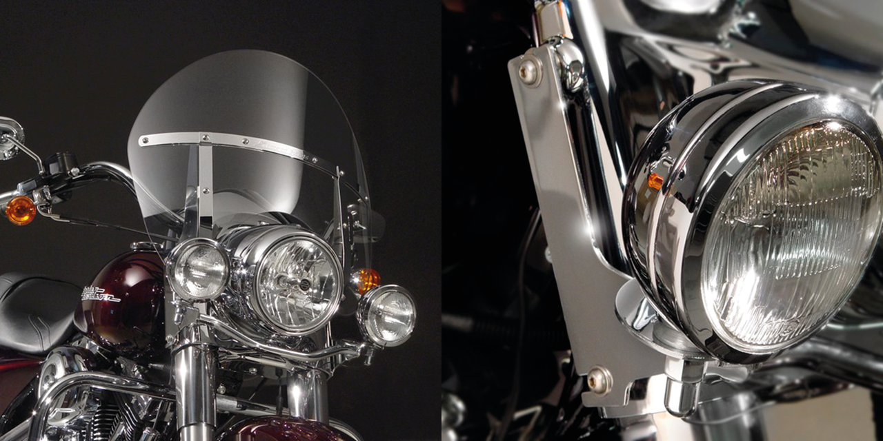 NATIONAL CYCLE SWITCHBLADE CHOPPED QUICK-RELEASE WINDSHIELDS - view 1 Main image