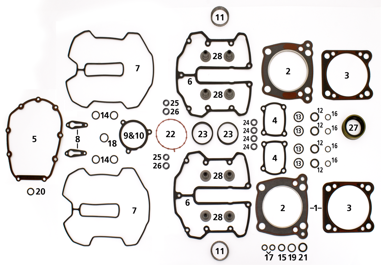 ENGINE GASKET KITS FOR HARLEY Secondary image