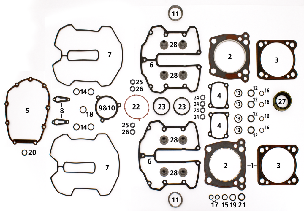 ENGINE GASKET KITS FOR HARLEY - view 2