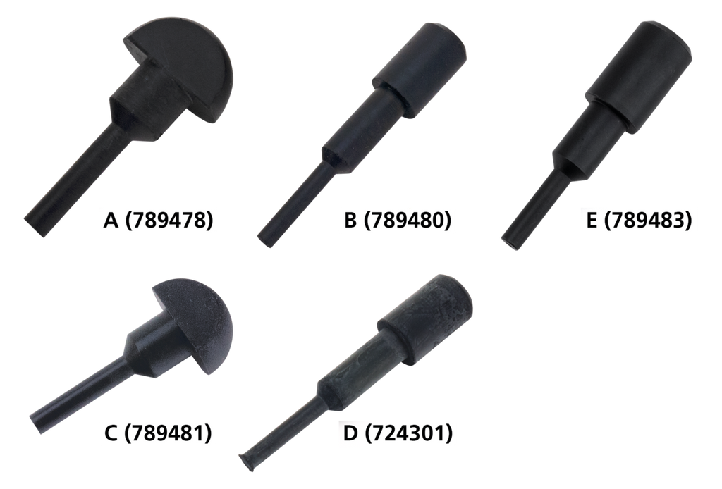 REAR BRAKE CALIPER BUMPER RUBBERS - view 2