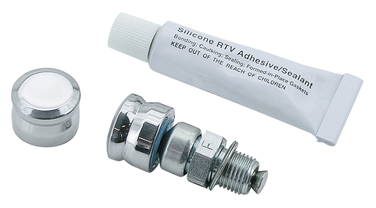 CHROME BILLET COMPRESSION RELEASE VALVE COVERS - view 1 Main image