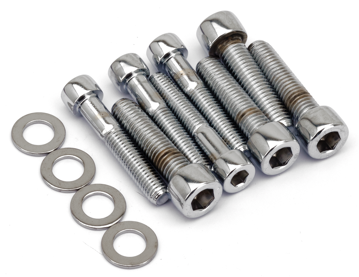 CHROME SOCKET HEAD CALIPER MOUNTING SCREW KITS - view 1 Main image