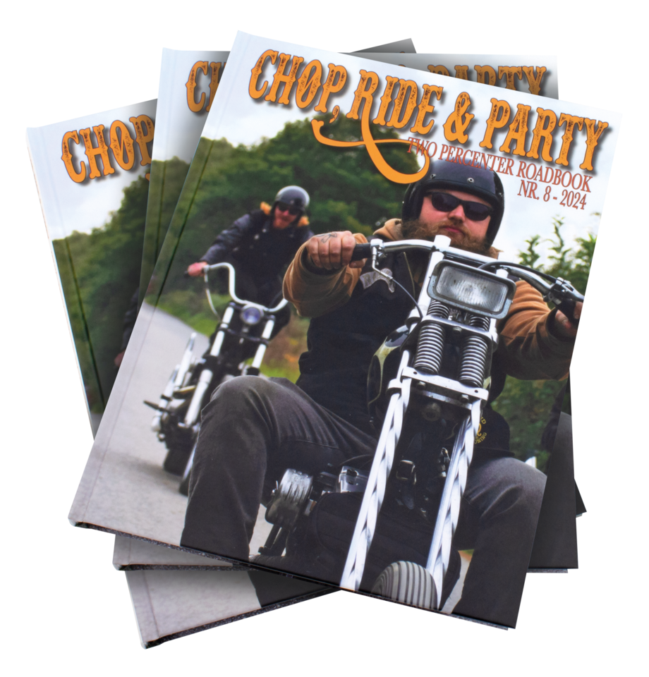 CHOP, RIDE & PARTY TWO PERCENTER ROADBOOKS - view 1
