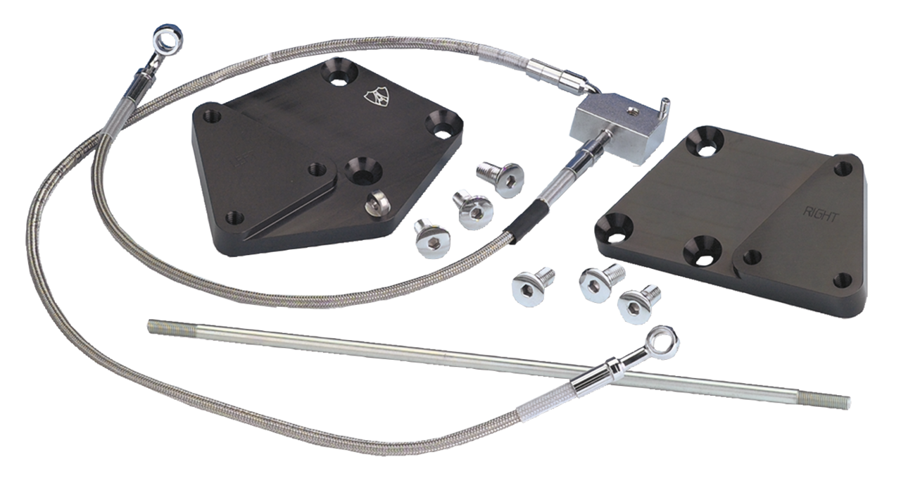ARLEN NESS 3" FORWARD CONTROL RE-LOCATORS FOR SOFTAIL - view 1 Main image