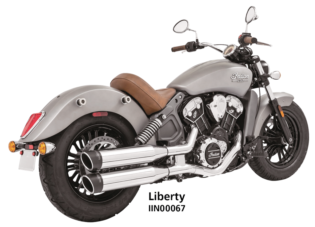 4" SLIP-ONS FOR INDIAN SCOUT 2015-2024 - view 1