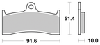 BRAKE PADS FOR AFTER MARKET CALIPERS - view 1