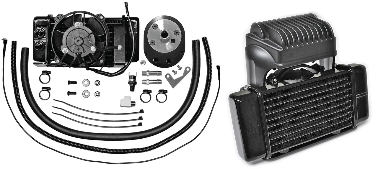 JAGG FAN ASSIST LOW MOUNT OIL COOLER - view 1
