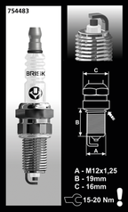 BRISK SPARK PLUGS - view 2