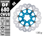 GALFER "WAVE" FLOATING DISC BRAKE ROTORS - view 2