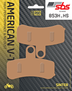 SBS FRONT DISC BRAKE PADS - view 1