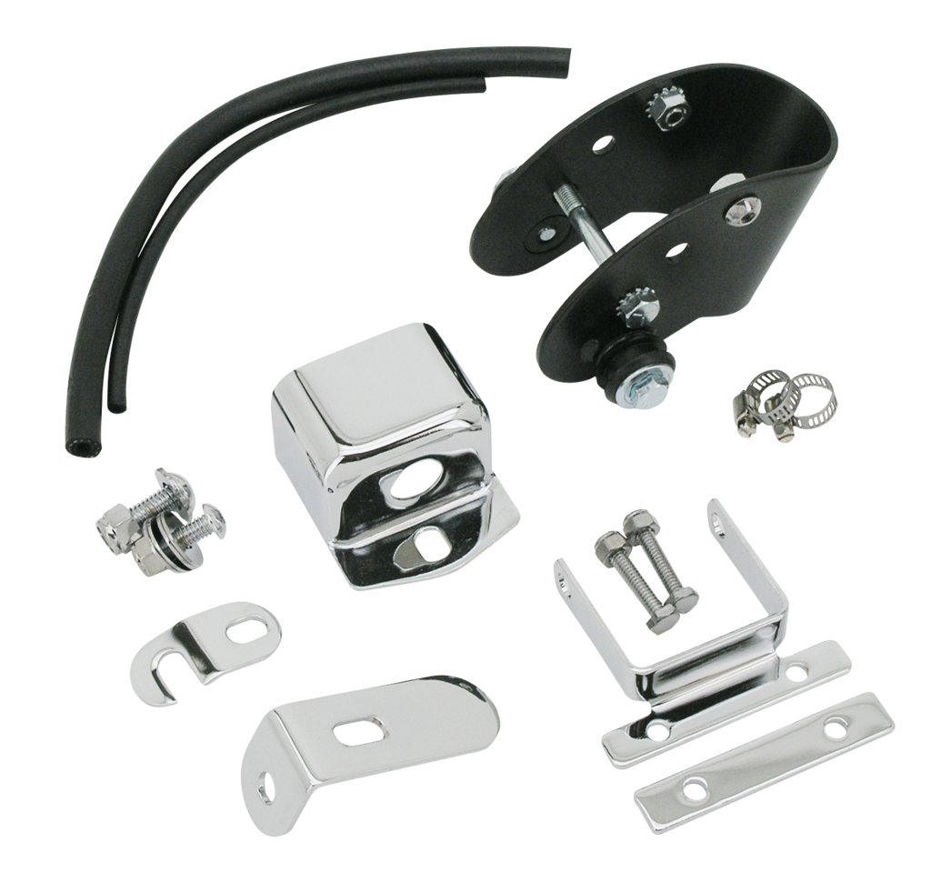 ONE PIECE "RUBBER MOUNTED" FAT BOB TANK FOR SPORTSTER - view 3