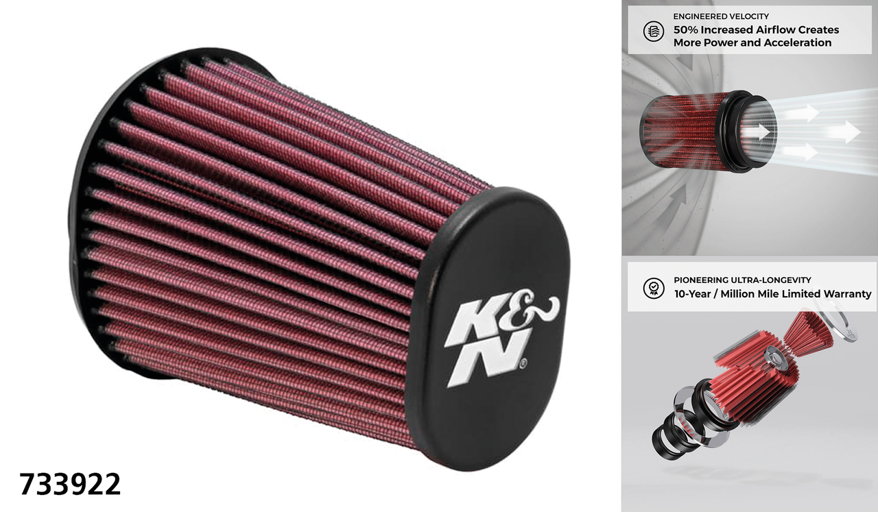 K&N AIR CHARGER PERFORMANCE INTAKE KITS - view 1