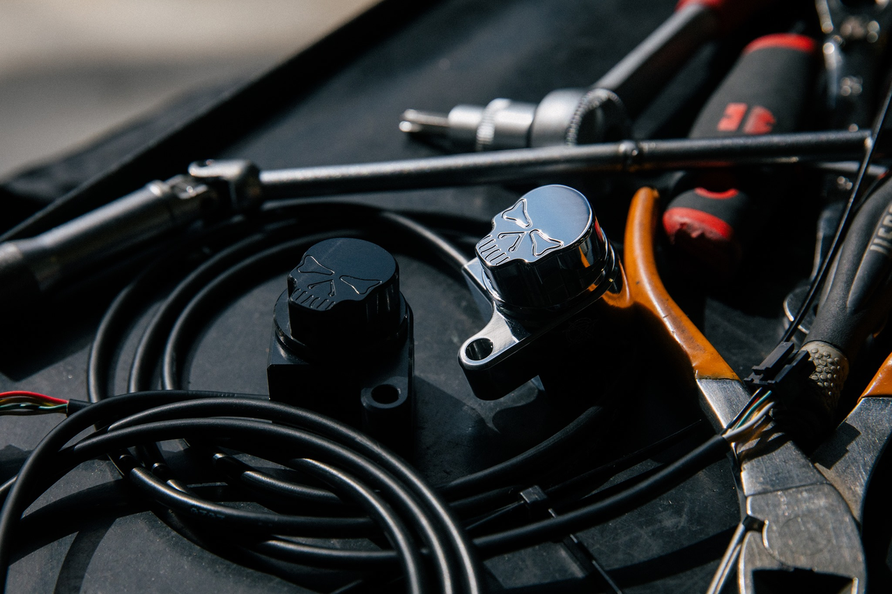 RBW-SKULL RIDE MODE SELECTOR FOR HARLEY-DAVIDSON WITH THROTTLE BY WIRE Secondary image