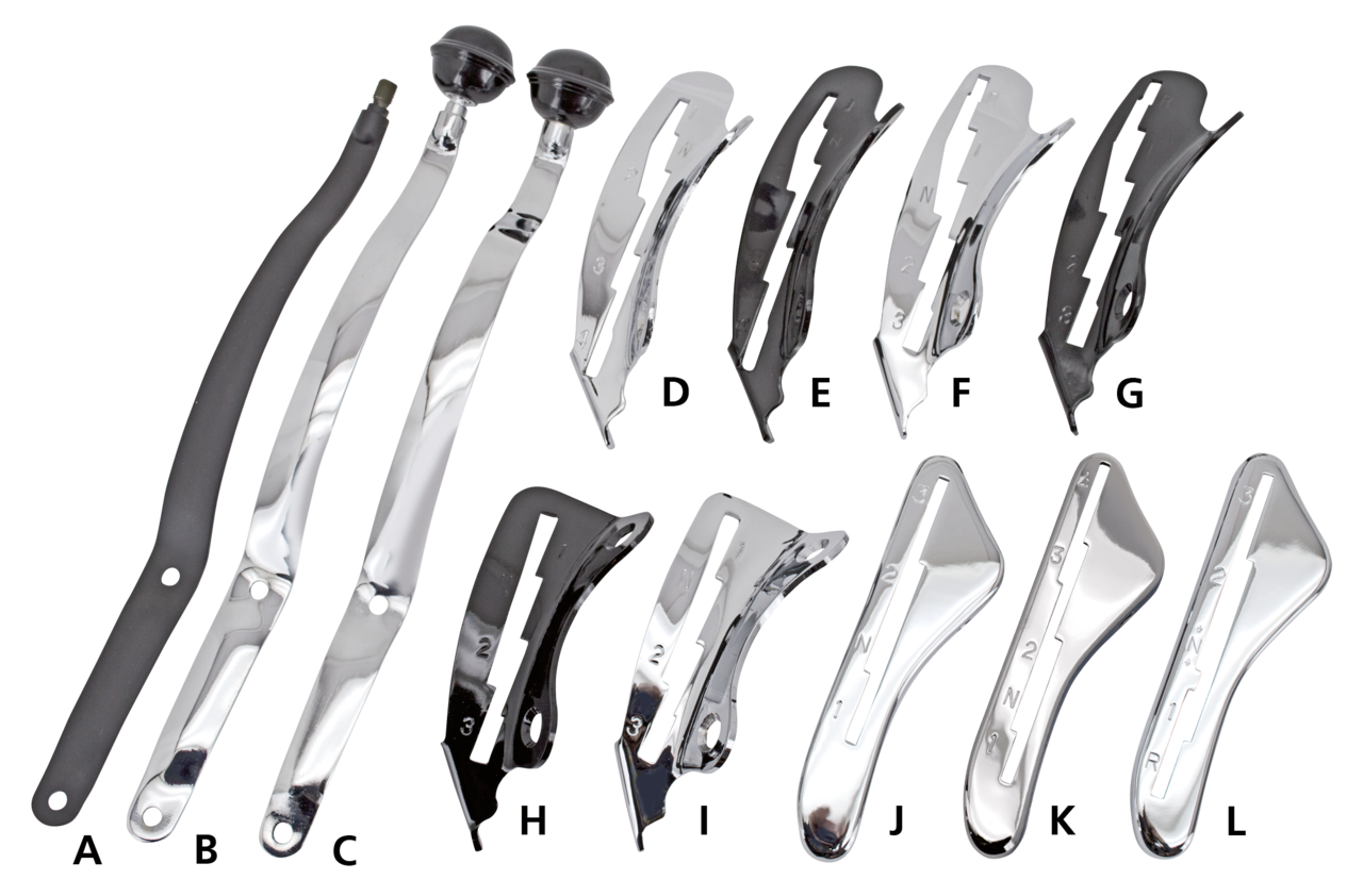 HAND SHIFTER LEVERS AND GUIDES Secondary image