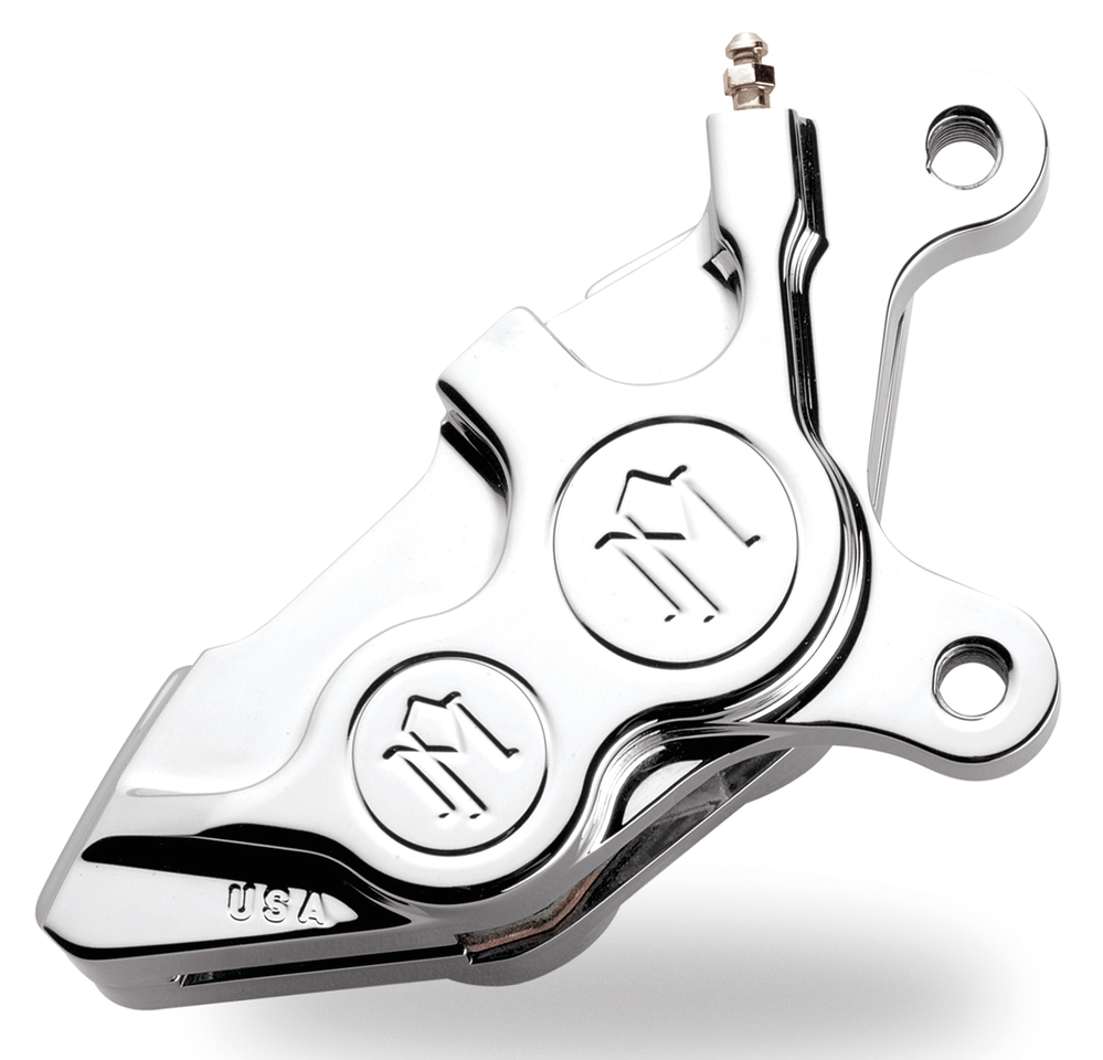 PERFORMANCE MACHINE 4 PISTON FRONT CALIPERS WITH DIFFERENTIAL BORE - view 1 Main image