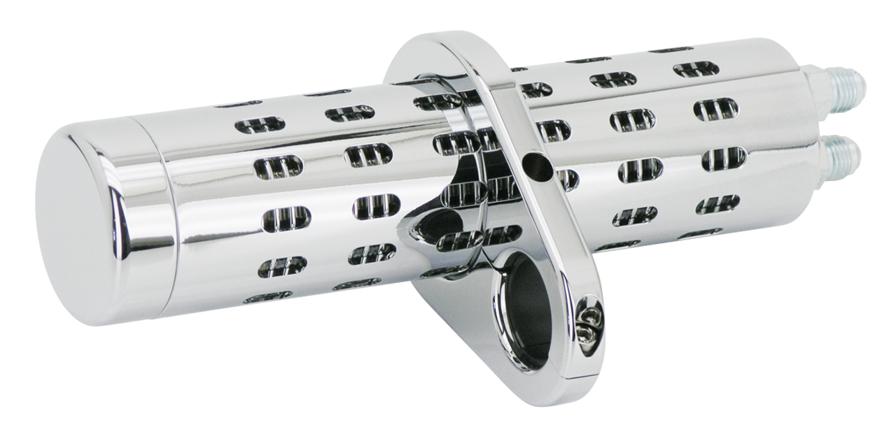 PRO-ONE CHROME PLATED BILLET OIL COOLER Secondary image