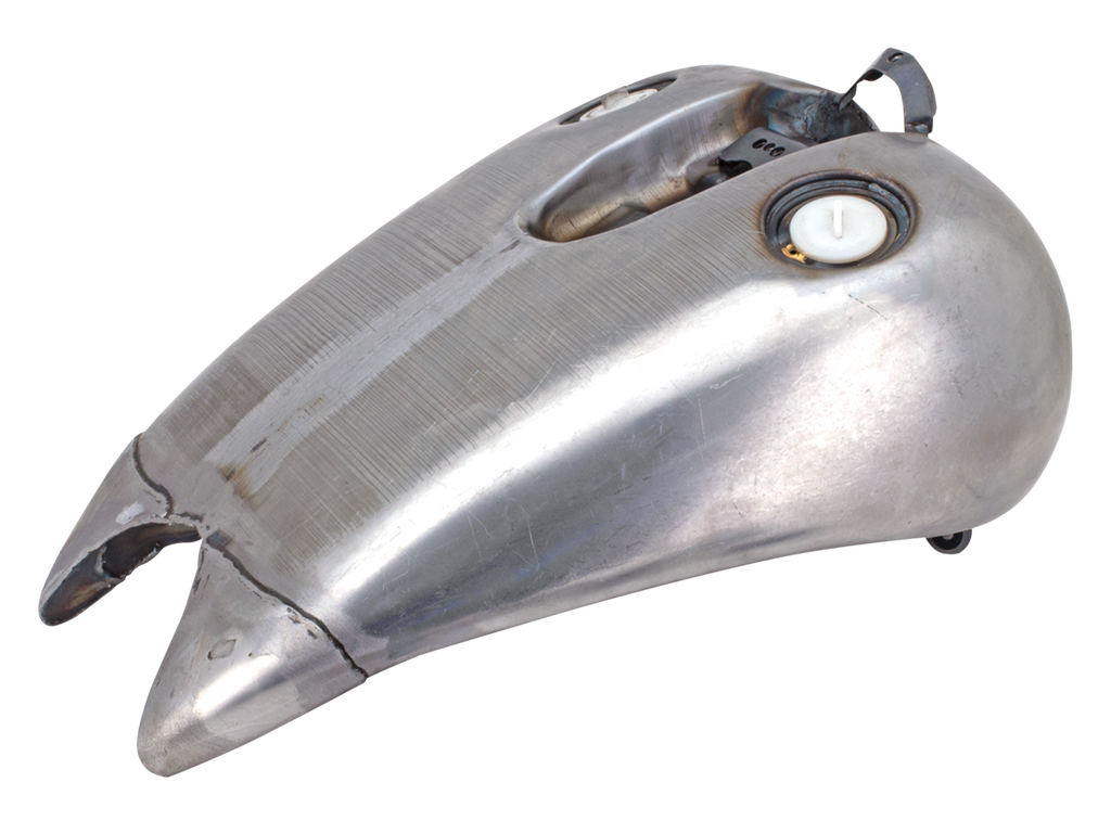 ONE PIECE 4" STRETCHED STEEL GAS TANK FOR SOFTAIL WITH DASH MOUNT - view 2