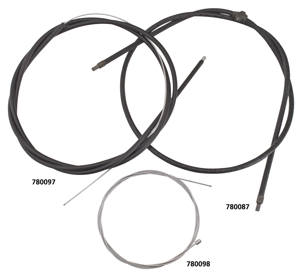 FRONT BRAKE CABLES - view 1