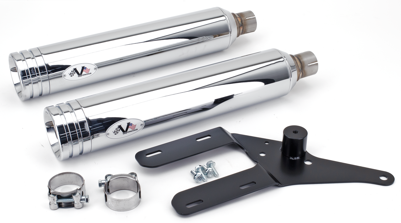 V-PERFORMANCE SLIP-ON MUFFLERS FOR MILWAUKEE EIGHT SOFTAIL - view 1