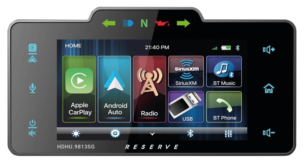 SOUNDSTREAM REPLACEMENT RADIOS WITH APPLE CARPLAY & ANDROID AUTO FOR HARLEY-DAVIDSON - view 1 Main image